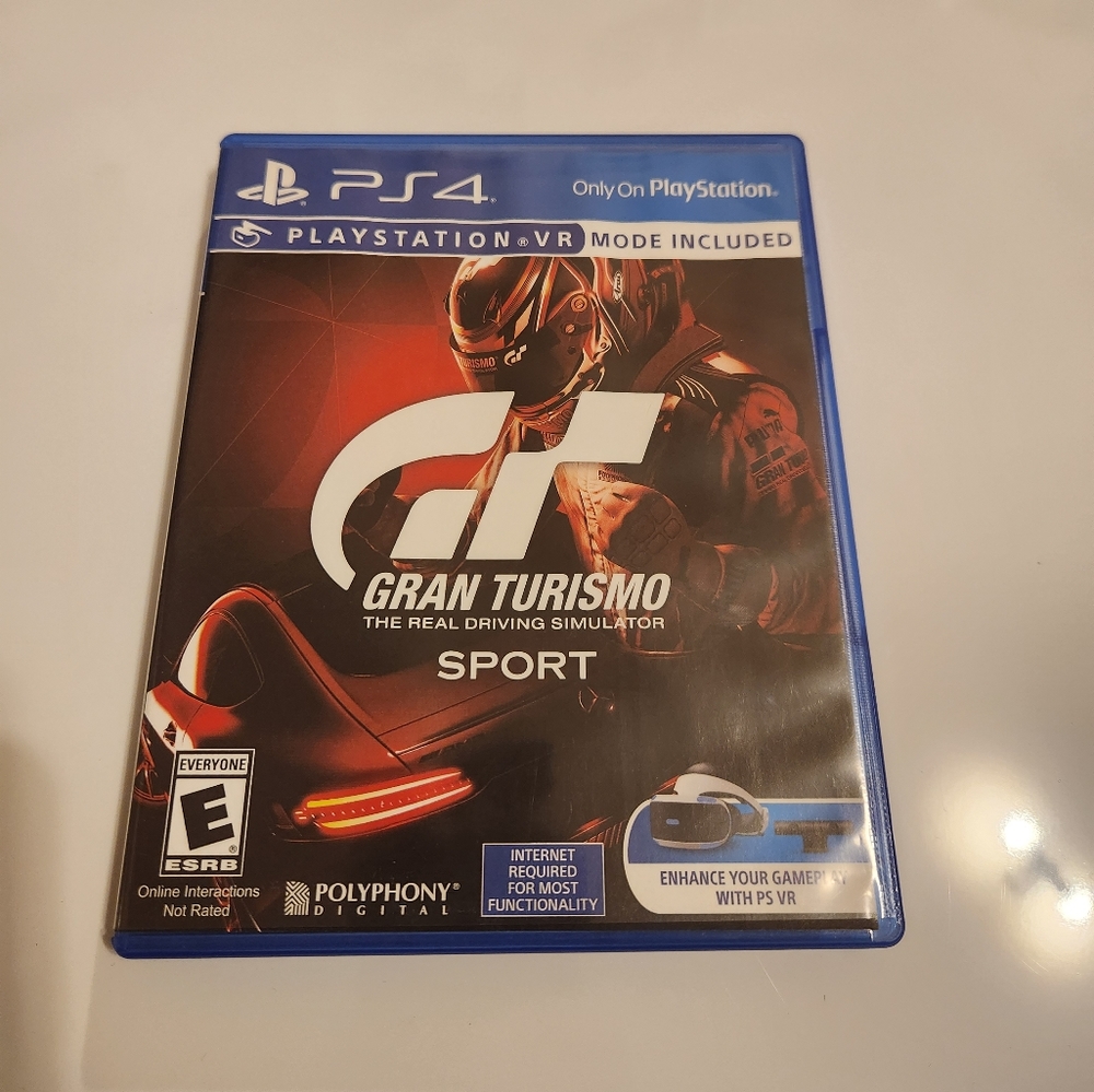 Gran Turismo Sport PS4 Video Game
